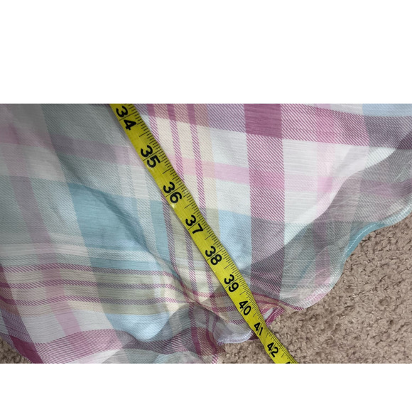 Pink and Blue Plaid Lauren Ralph Lauren Dress 10P - Picture 5 of 6